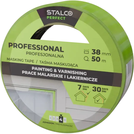 Páska maliarska maskovacia zelená - PROFESSIONAL - 38 mm x 50 m
