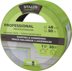Páska maliarska maskovacia zelená - PROFESSIONAL - 48 mm x 50 m