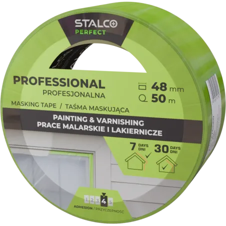 Páska maliarska maskovacia zelená - PROFESSIONAL - 48 mm x 50 m