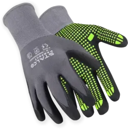 Rukavice nylónové - NITRILE FLEX DOTS - veľ. 7/S