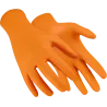 Rukavice nitrilové - NITRAX GRIP - oranžové - veľ. 10/XL - balenie 50 ks