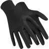 Rukavice nitrilové - NITRAX GRIP - čierne - veľ. 11/XXL - balenie 5 párov