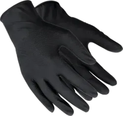 Rukavice nitrilové - NITRAX DIAMOND - čierne - veľ. 10/XL (50 ks)