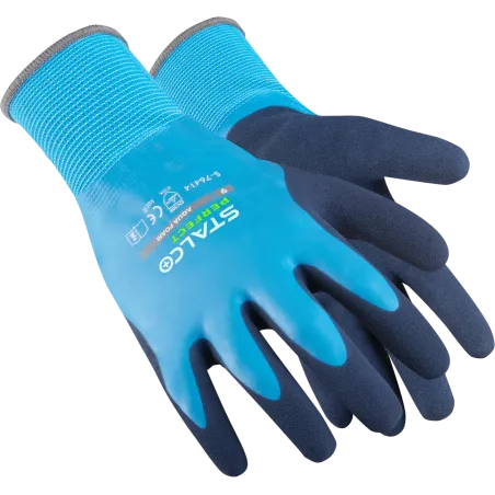 Rukavice nylónové - AQUA FOAM - veľ. 8/M