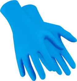 Rukavice nitrilové - NITRAX GRIP - modré - veľ. 10/XL - balenie 5 párov