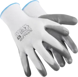 Rukavice polyesterové - S-NITRI ECO - veľ. 8/M