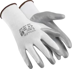 Rukavice polyesterové - S-NITRI - veľ. 8/M