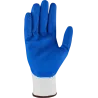 Rukavice polyesterové - S-LATEX B - modré - veľ. 7/S