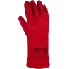 Rukavice kožené zváračské - S-SKIN RED - veľ. 10/XL