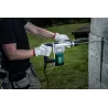 Rukavice kožené - S-SKIN HARD W - biele - veľ. 11/XXL