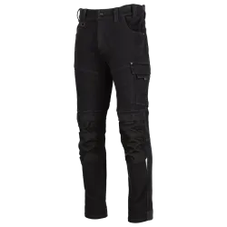 Nohavice pracovné džínsové čierne - DANNY - veľ. M