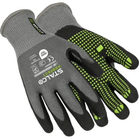 Rukavice odolné voči porezaniu - NITRILE FLEX DOTS CUT - veľ. 9/L