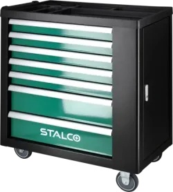 Dielenský vozík s náradím a bočnou skrinkou - 178-dielna súprava