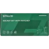 Súprava nástrčných kľúčov 1/4" - 19 dielov - 90T (EVA vložka)
