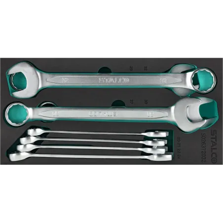 Súprava očkoplochých kľúčov 20-32 mm - 8 dielov (EVA vložka)