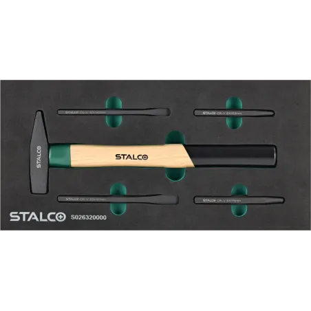 Súprava úderového náradia - 5 dielov (EVA vložka)