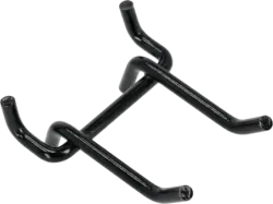 Hák dvojitý do dielenskej skrinky - STALCO PERFECT - kovový