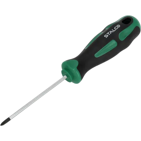 Skrutkovač krížový Phillips PH0 x 75 mm CrV STALCO