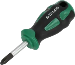 Skrutkovač krížový krátky Phillips PH2 x 38 mm CrV STALCO