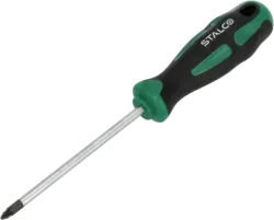 Skrutkovač krížový Pozidriv PZ1 x 100 mm CrV STALCO