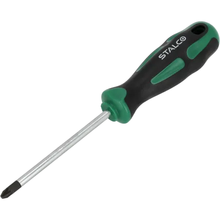 Skrutkovač krížový Pozidriv PZ2 x 100 mm CrV STALCO