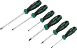 Súprava skrutkovačov 6 ks CrV STALCO