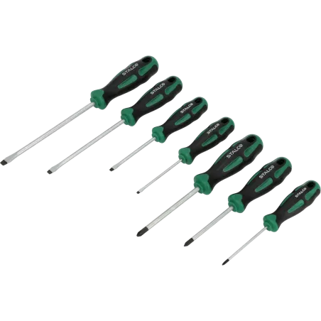 Súprava skrutkovačov 7 ks CrV STALCO (SL + PH)