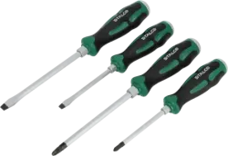 Súprava úderových skrutkovačov 4 ks CrV STALCO