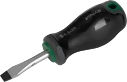 Skrutkovač plochý krátky 6 x 38 mm S2 STALCO