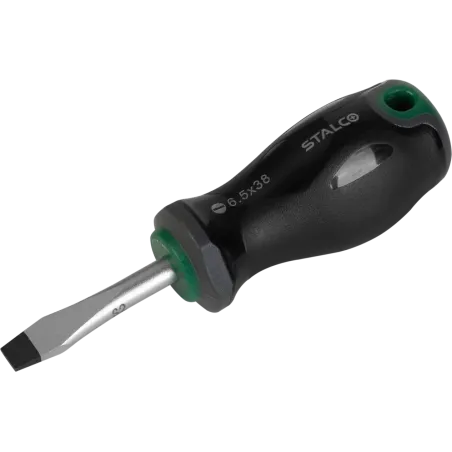 Skrutkovač plochý krátky 6 x 38 mm S2 STALCO