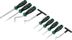 Súprava precíznych háčikov - 9-dielna súprava (CrV)