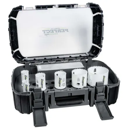 Sada 9 prvkov bimetalických vykružovákov pre inštalatérov Ø 20 : Ø 64 mm 1