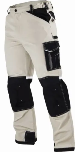 Pracovné nohavice letné SUMMER strečové béžové S