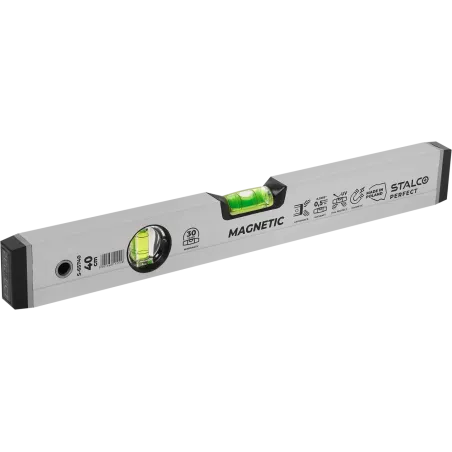 Vodováha magnetická z eloxovaného hliníka 40 cm STALCO PERFECT