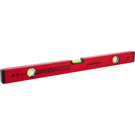 Vodováha hliníková s uhlom 45° 60 cm STALCO PERFECT