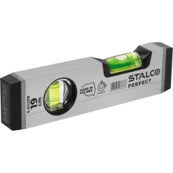 Vodováha vrecková s magnetom z hliníka 19 cm STALCO PERFECT