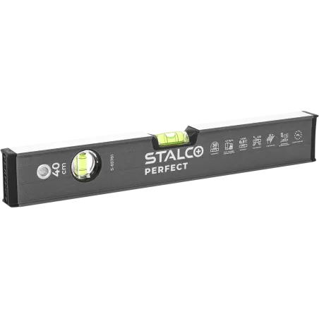 Vodováha hliníková zosilnená 40 cm STALCO PERFECT