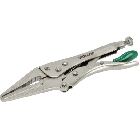 Kliešte upínacie samosvorné - s predĺženými čeľusťami 180 mm STALCO