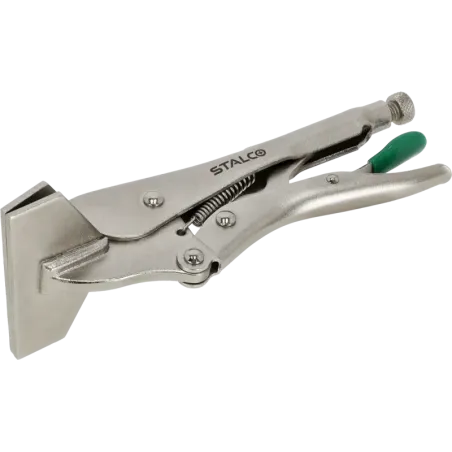Kliešte upínacie samosvorné - so širokými čeľusťami 200 mm STALCO