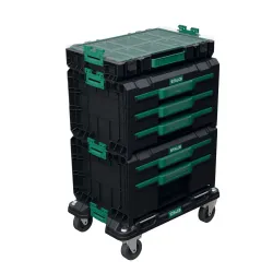 Súprava organizérov na náradie - mobilná 4-dielna - STALCO SYSTEM