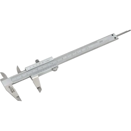 Posuvné meradlo analógové 150 mm z nehrdzavejúcej ocele (presnosť 0.02 mm) STALCO PERFECT