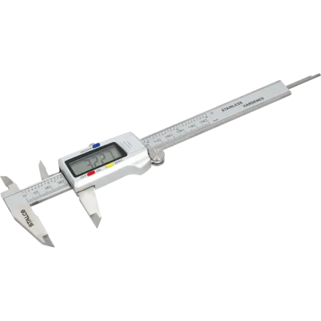 Posuvné meradlo digitálne 150 mm (presnosť 0.01 mm, 1.5V) STALCO
