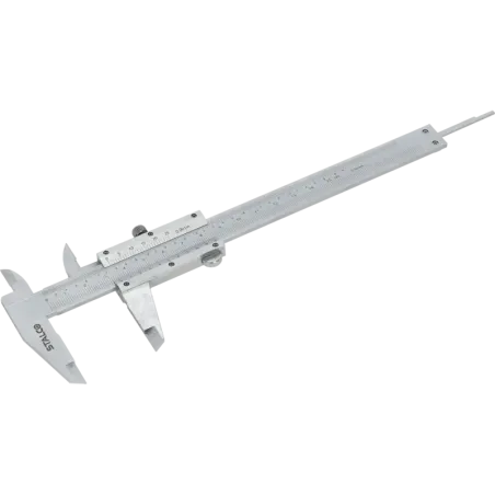 Posuvné meradlo analógové 150 mm z uhlíkovej ocele (presnosť 0.02 mm) STALCO