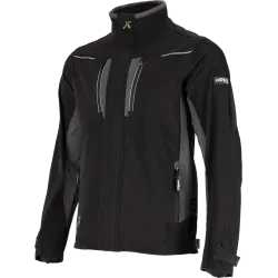 Bunda pracovná STRETCH LINE čierna veľkosť S STALCO PERFECT