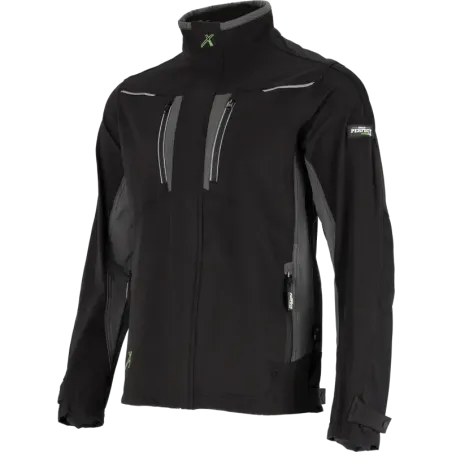 Bunda pracovná STRETCH LINE čierna veľkosť 3XL STALCO PERFECT