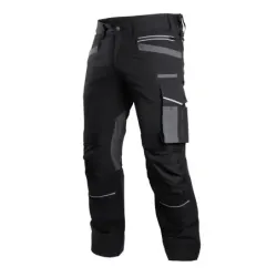 Nohavice pracovné STRETCH LINE čierne veľkosť 2XL STALCO PERFECT