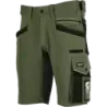 Šortky pracovné STRETCH LINE olivovo zelené veľkosť 2XL STALCO PERFECT