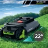 Robotická kosačka MowMaster RTK bez obvodového drôtu 3000 m² STALCO PERFECT