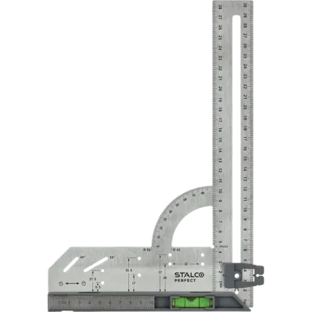 Uholník viacúčelový z nehrdzavejúcej ocele STALCO PERFECT