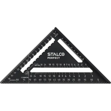 Uholník hliníkový stavebný s pätkou 175 mm STALCO PERFECT